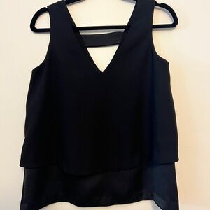 Banana Republic Black V-Neck Camisole